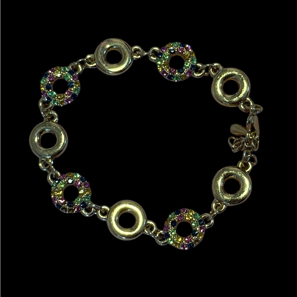 Marshalls Gold Bracelet with Multicolor Accents